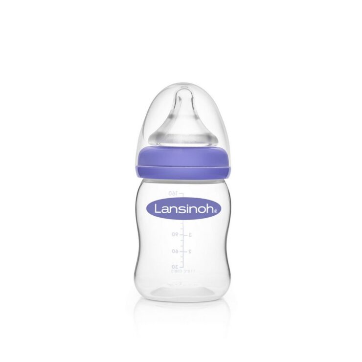 Lansinoh Momma Breastmilk Feeding Bottle for breastfed baby