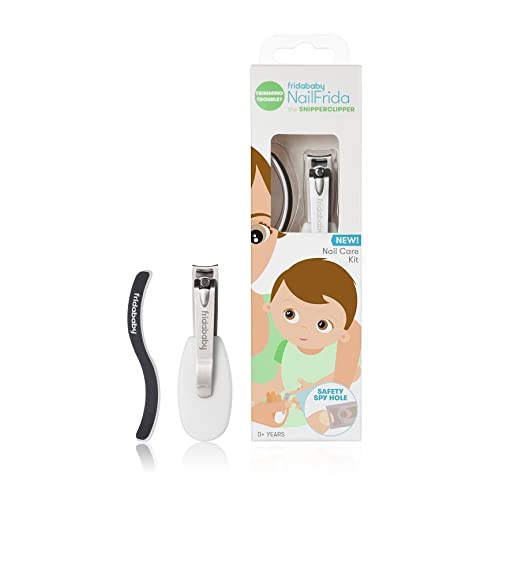 NailFrida The SnipperClipper Set by Fridababy - The Baby Essential Nail Care kit for Newborns and up