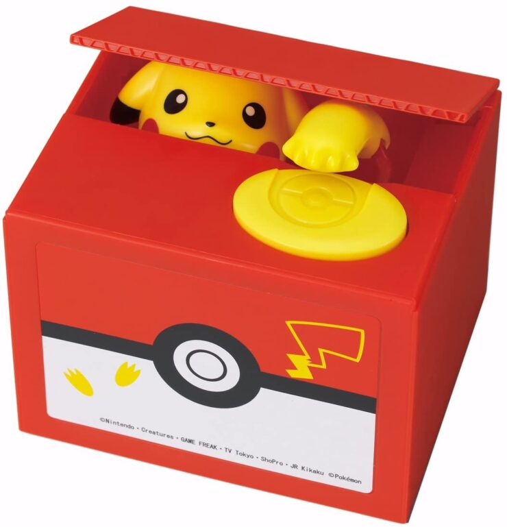 Itazura New Pokemon-Go inspired Electronic Coin Money Piggy Bank box