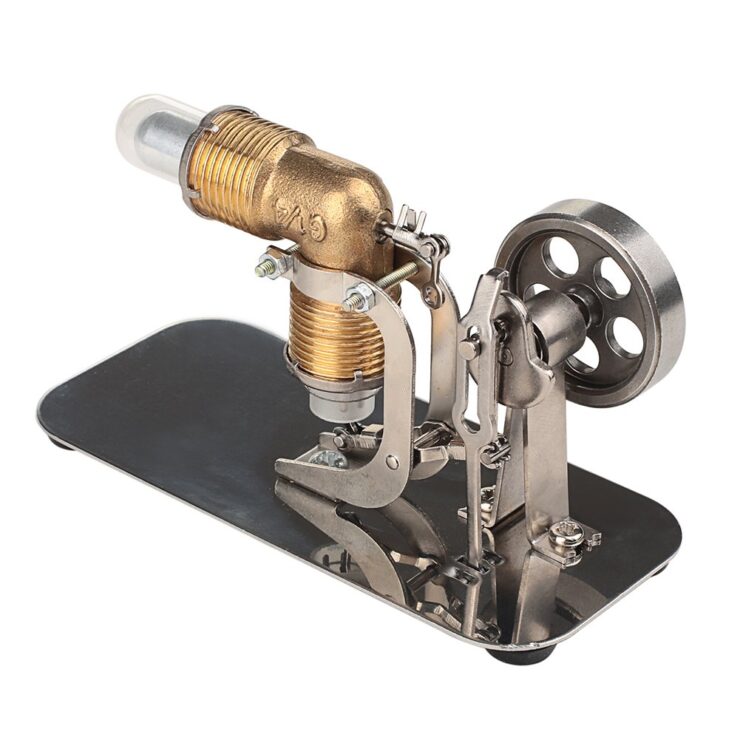 ELENKER Mini Hot Air Stirling Engine Motor Model Educational Toy Kits