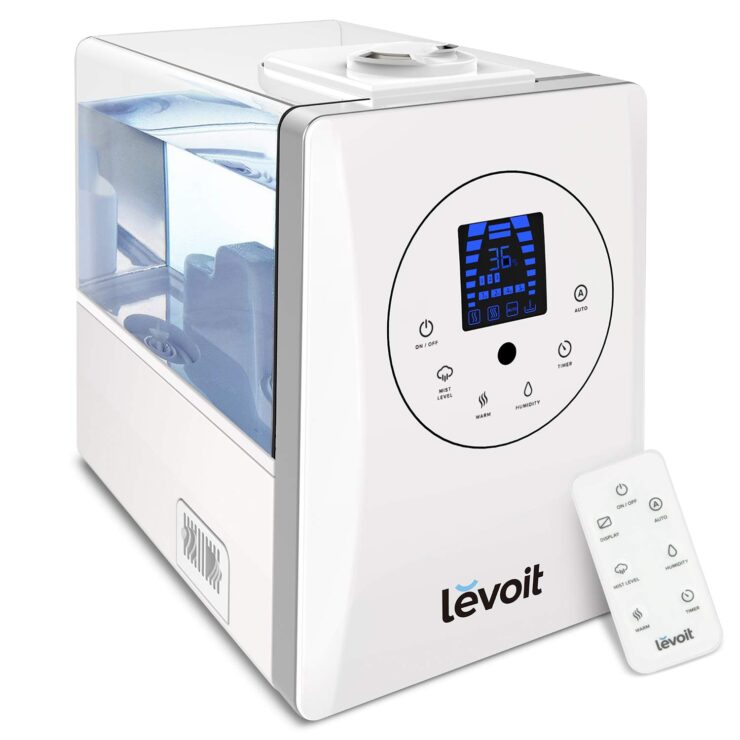 LEVOIT Humidifiers for Large Room, 6L Warm and Cool Mist Ultrasonic Humidifier for Baby