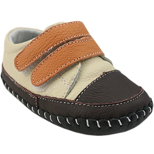 Orgrimmar Baby Boys Girls First Walkers Soft Sole Leather Baby Shoes