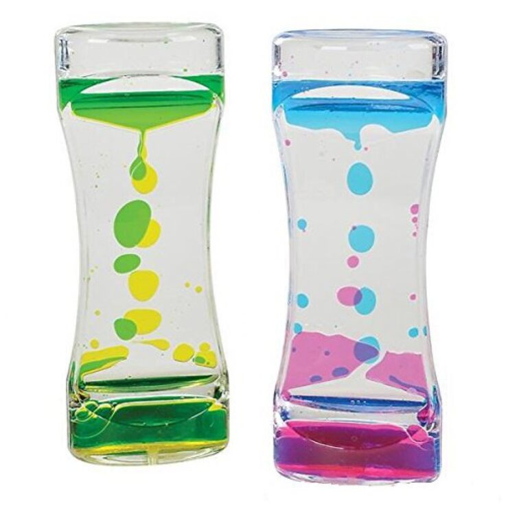 Liquid Motion Timer - Bubble Motion Relaxation Sensory Toy for Sensory Play