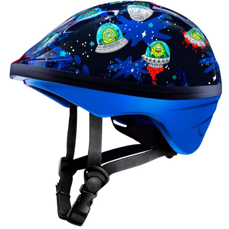 OutdoorMaster Toddler Bike Helmet - Multi-Sport Adjustable Helmet for Children