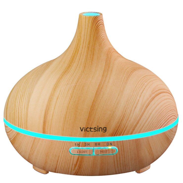 VicTsing Essential Oil Diffuser - Cool Mist Humidifier Ultrasonic Aromatherapy Diffuser for Baby