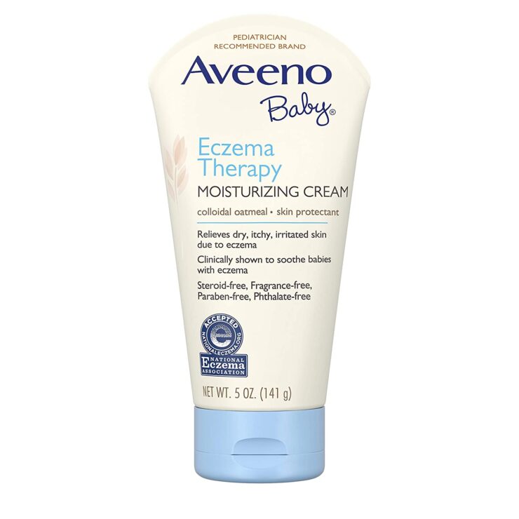 Aveeno Baby Eczema Therapy Moisturizing Cream with Natural Colloidal Oatmeal for Eczema Relief