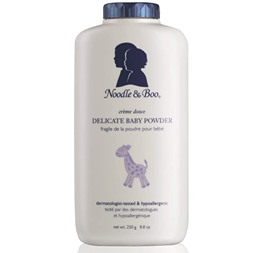 Noodle & Boo Delicate Baby Powder, Natural, Talc Free