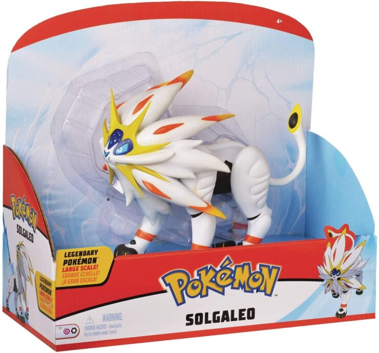Pokemon 12 Inch Scale Articulated Action Figure - Legendary Solgaleo