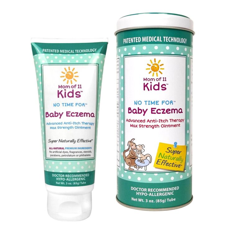 Baby Eczema Cream - Anti Itch Healing All Natural Hypoallergenic Dr Recommended Safe