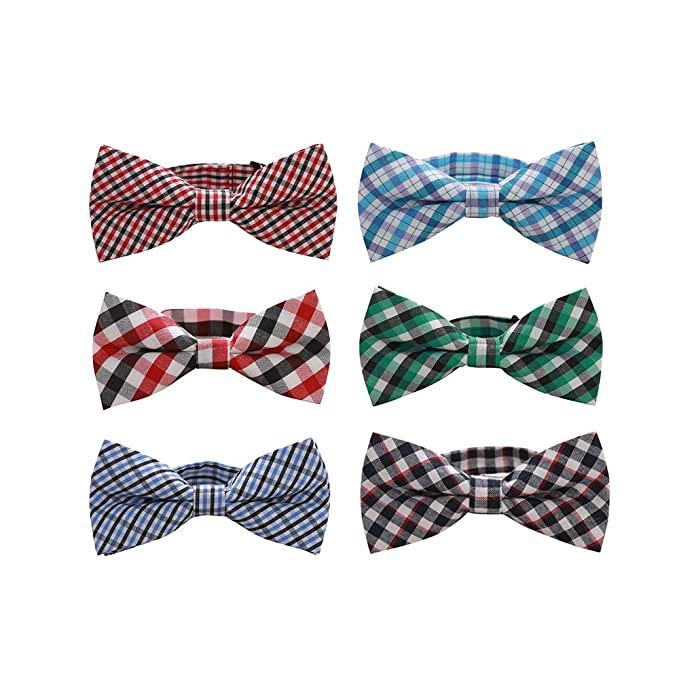 Bow Tie for Kid With Adjustable Neck Strap Kids Bowtie