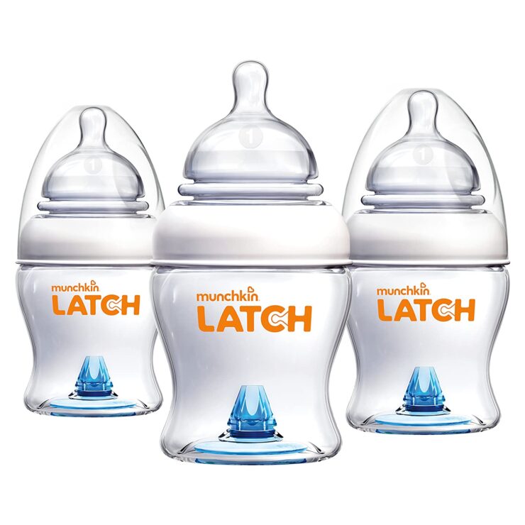 Munchkin Latch Anti-Colic Bottle for Breastfed Baby