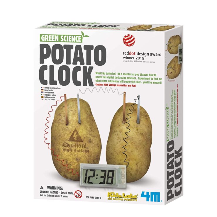 4M Potato Clock