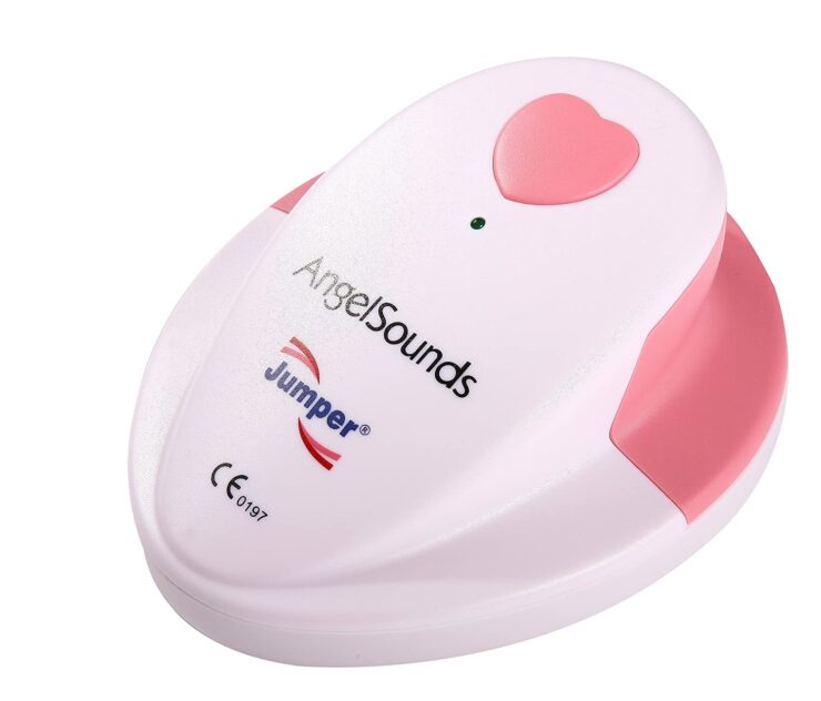 JUMPER JPD-100S AngelSounds 100S Fetal Baby Doppler, Heartbeat Prenatal Monitor Listener