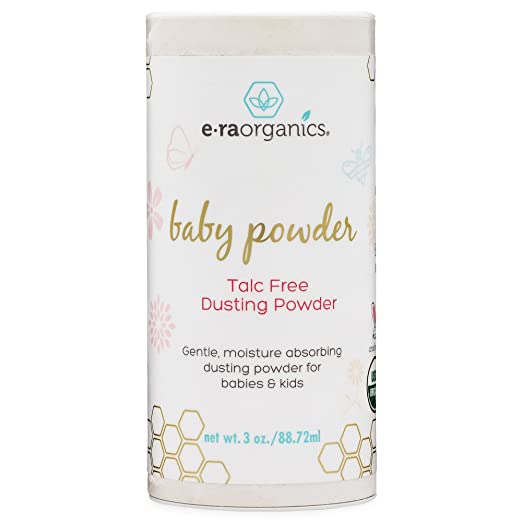 Baby Powder Talc Free - USDA Certified Organic Dusting Powder for Excess Moisture & Chaffing That’s Actually Good