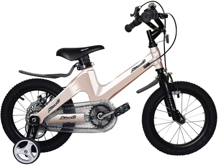 Nice C BMX Kids Bike with Dual Disc Brake for Boy and Girl 12-14-16-18 inch Training Wheels