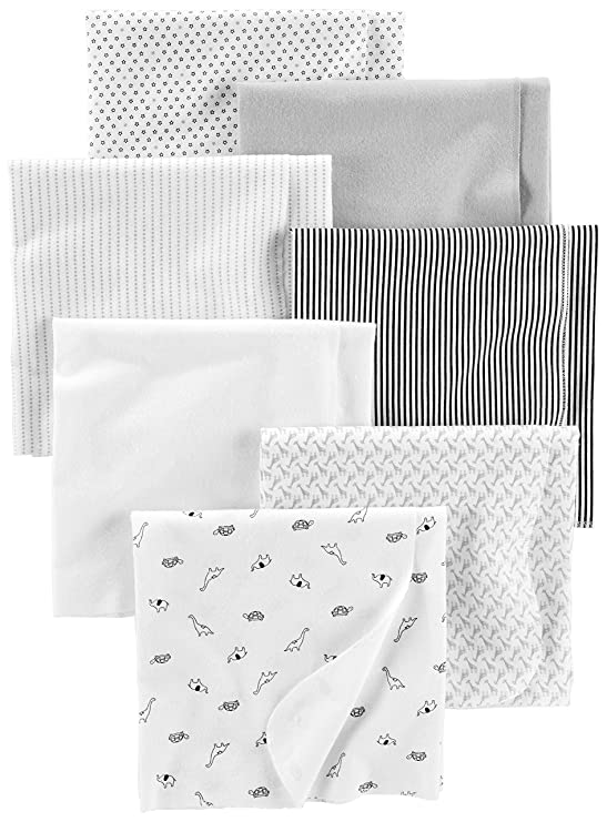 Simple Joys by Carter's Baby 7-Pack Flannel Receiving Blankets