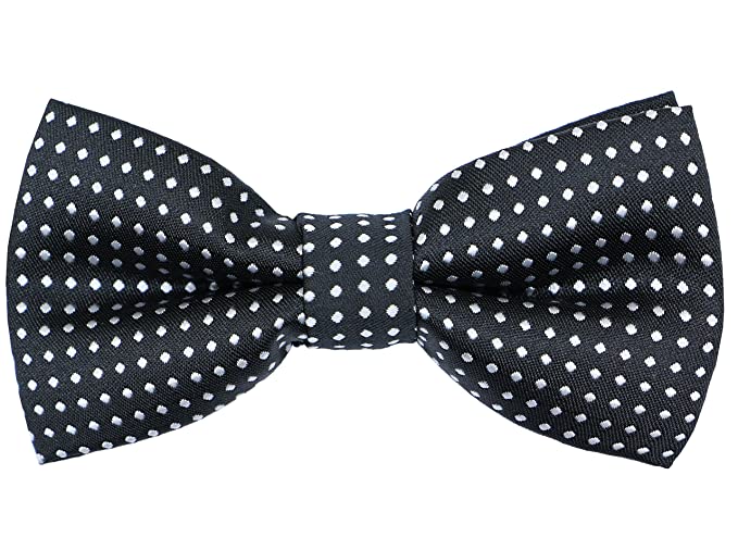 OCIA Pre-tied Bow Tie for Boys Adjustable Polka Dots Bow tie for Kid