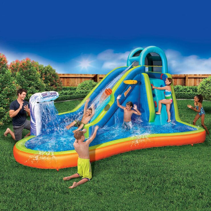 Top 7 Best Water Slide Pools Inflatable Reviews in 2023 7