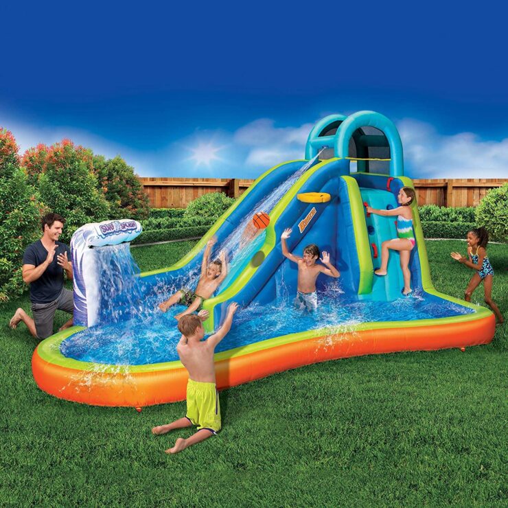 Top 7 Best Water Slide Pools Inflatable Reviews in 2024 7