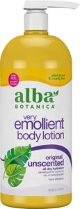Alba Botanica Very Emollient Body Lotion, Unscented Original