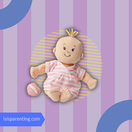 Manhattan Toy Baby Stella Peach Soft First Baby Doll – Ultra-Soft