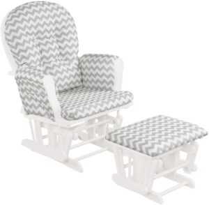 Costzon Baby Glider and Ottoman Cushion Set