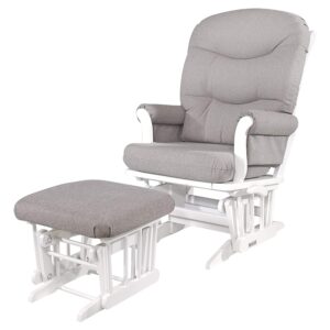 Dutailier Adele 0367 Glider Multiposition-Lock Recline with Ottoman