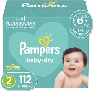 Pampers Baby Dry Disposable Baby Diapers