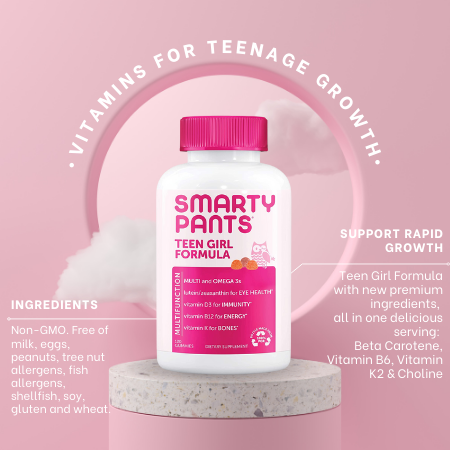 SmartyPants Teen Girl Complete Daily Gummy Vitamins
