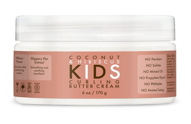 Shea Moisture Kids Curl Butter Cream Coconut & Hibiscus 6 Ounce