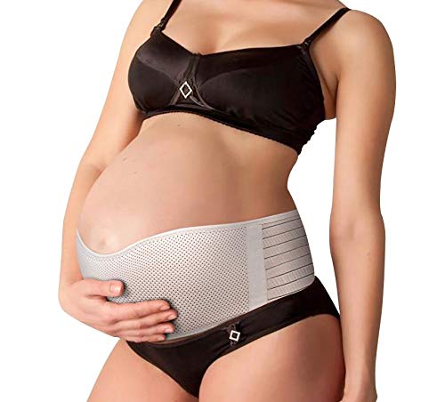 NU MOMZ Belly Band for Pregnancy Support - Maternity Belt for Back Hip & Pelvic Discomfort