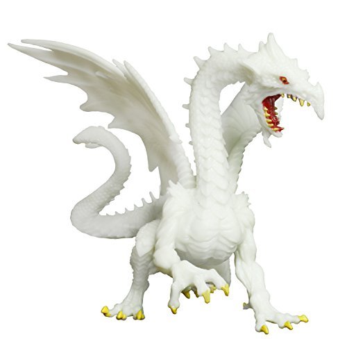 Safari Ltd Glow-in-the-Dark Snow Dragon Realistic Hand Painted Toy Figurine for Ages 3 and Up