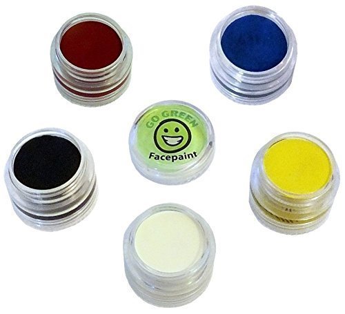 Organic Paints for Many Faces Professional Award Winning Face Painting Set Safe for All Skin Types
