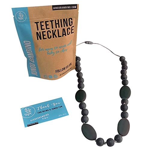 Teething Necklace For Moms To Wear and Baby To Chew