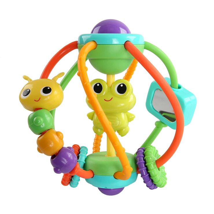 Bright Starts Clack and Slide Activity Ball