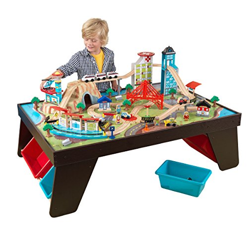 KidKraft Aero City Train Set & Table