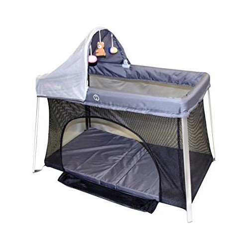 Travel Crib For Baby. Easy Front And Top Access. Protect Your Baby With Sun Shade And Bug Screen. Your All-In-One Home Playard and Portable Crib. Easy Tool-Free Set Up and Take Down. Mom's Choice.