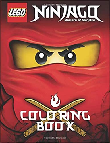 LEGO NINJAGO Coloring Book: Activity Book for Kids - 40 illustrations