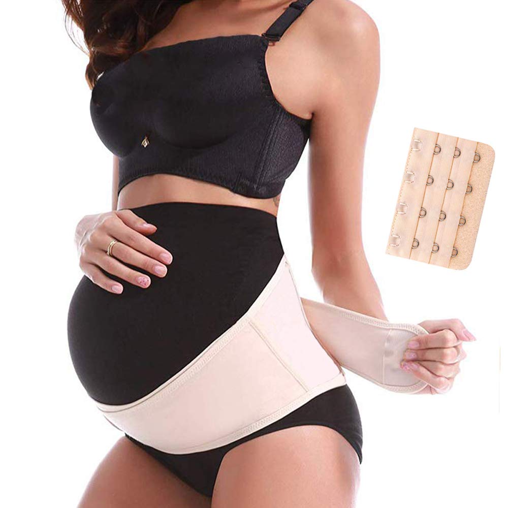 Maternity Belt 2.0 - Belly Band for Pregnancy, Two In One Pregnancy Belt 