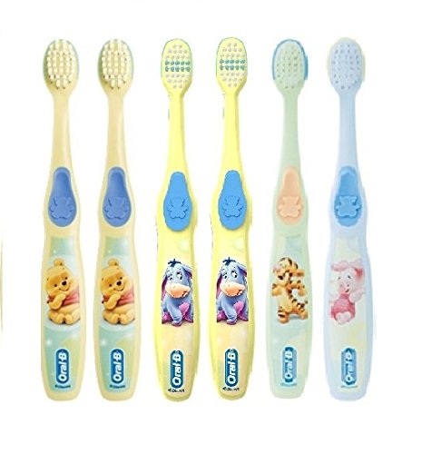 Oral-B Baby/Infant & Toddler Toothbrush, pro-Health Kids Stages for Little Children Ages 4-24 Months Old