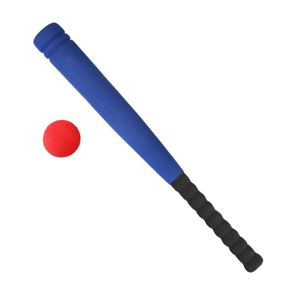 Kids Foam Baseball Bat Toys - Indoor Soft Super Safe T Ball Set for Children Age 3 - 5 Years Old