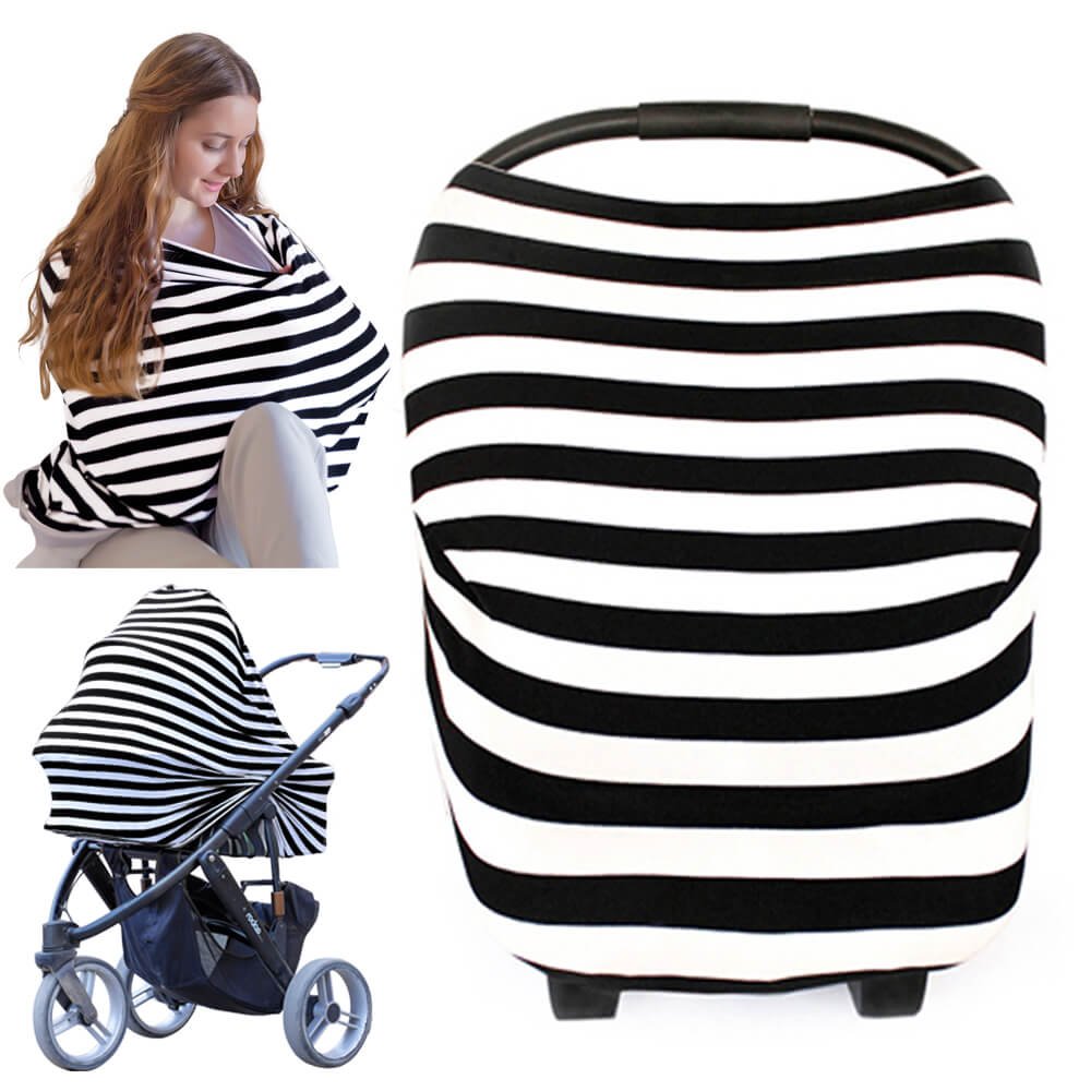 Nursing Cover for Baby Breastfeeding - Car Seat Canopy by KeaBabies