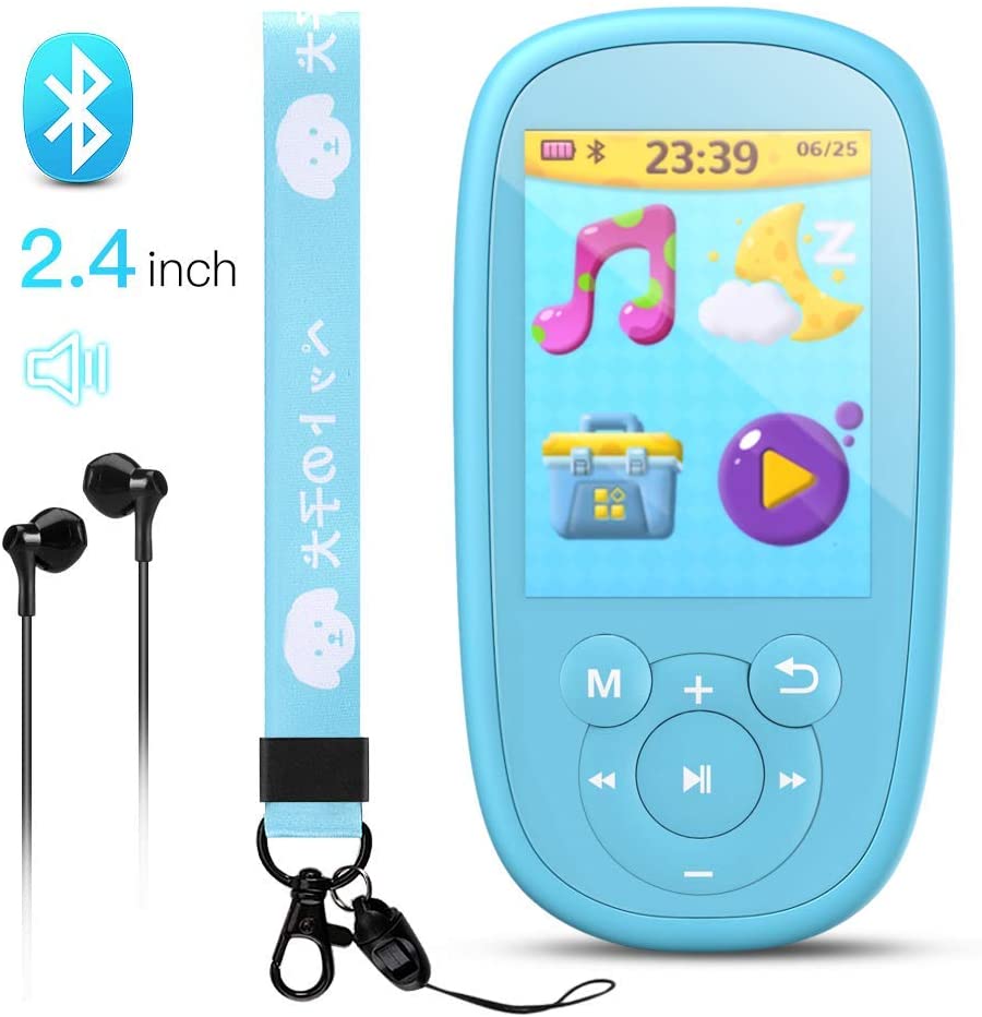 AGPTEK Bluetooth MP3 Player for Kids