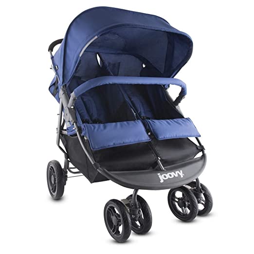 Joovy Scooter X2 Double Stroller, Blueberry