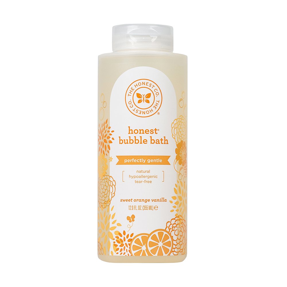 The Honest Company Everyday Gentle Sweet Orange Vanilla Bubble Bath