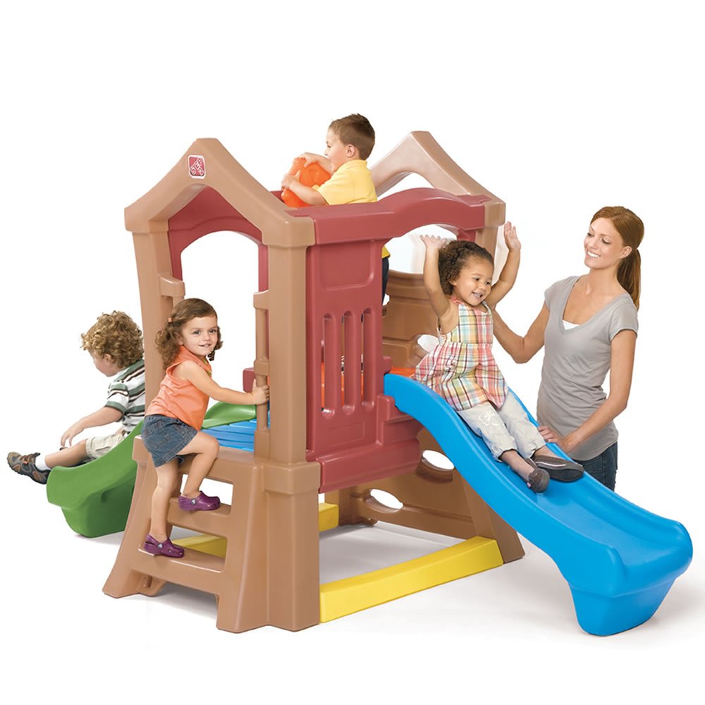 Step2 Play Up Double Slide Kids Climber