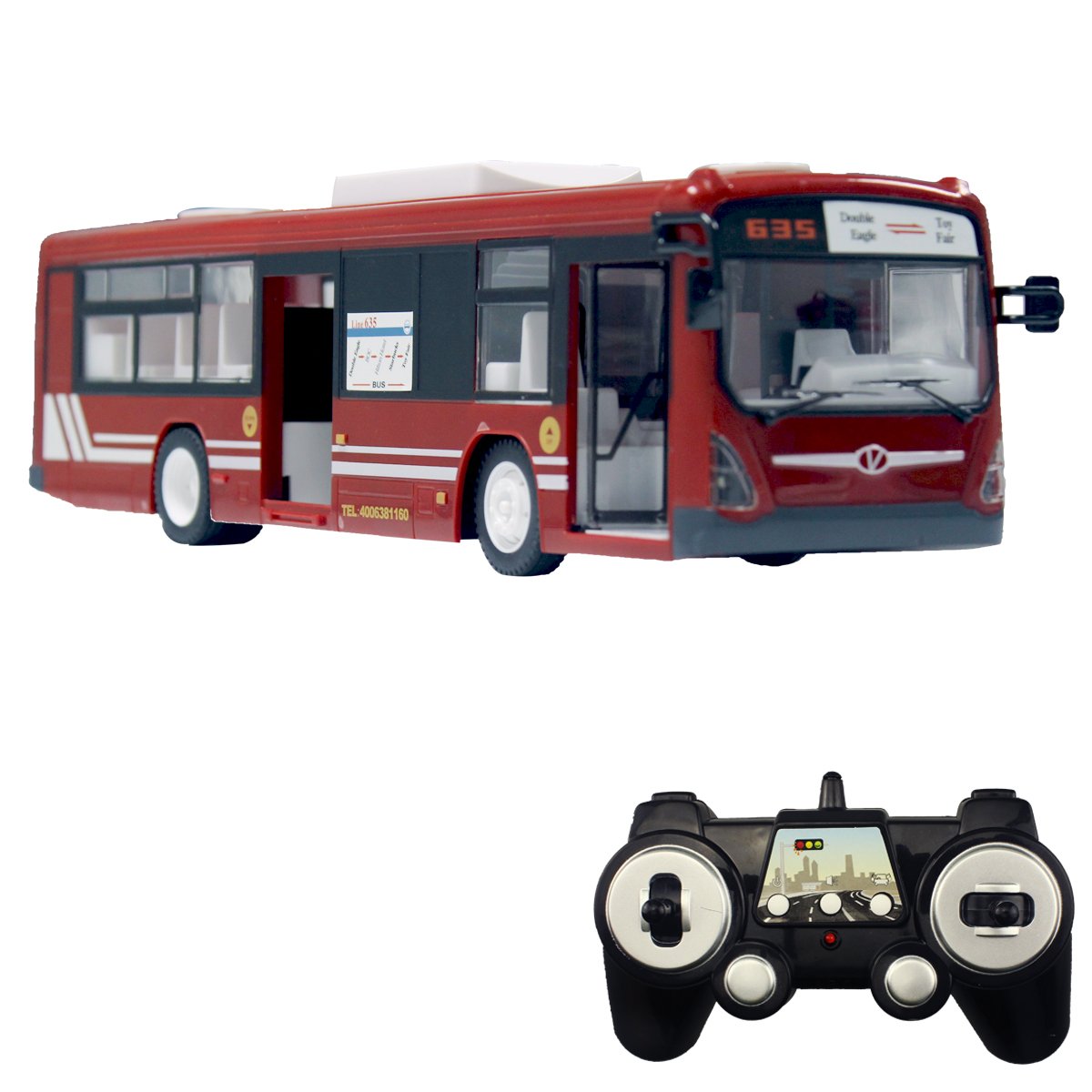 fisca RC Truck Remote Control Bus