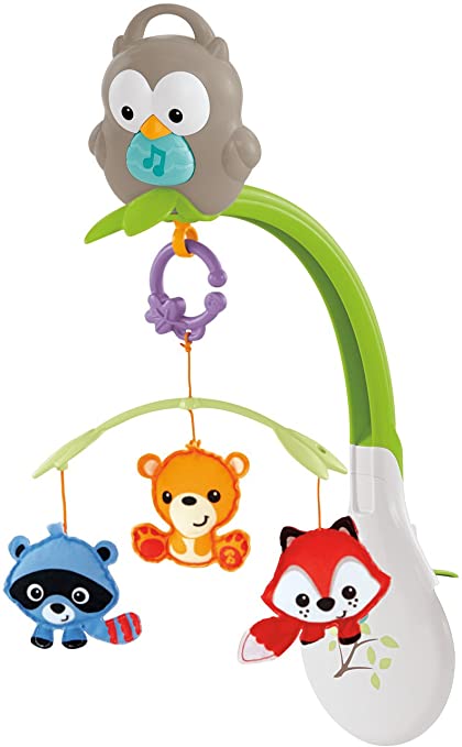 Fisher-Price Woodland Friends 3-in-1 Musical Mobile