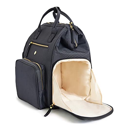 Breast Pump Bag, Pumping Backpack, Tote Handles - No Need to Carry Several Bags; Fits All Pumping Mom Essentials (incl. Large Pumps Like Spectra) and is Comfortable to Carry - Idaho Jones - Chertsey