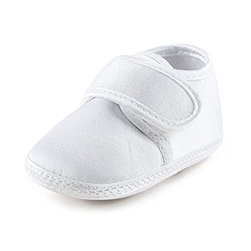 Delebao Baby Infant Satin Christening Baptism Shoes Bootie Slippers Sneakers